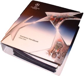 UEFA Champions League Statistics Handbook - joka pojan ja tytön unelma