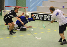 FBT Pori h�tyytt�� AFC Campuksen maalia