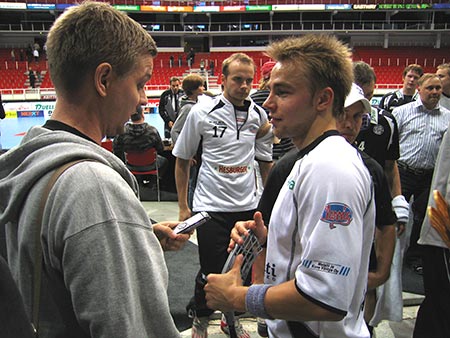 Jussi ja Sami Nyman Turkuhallissa Jussi ja Sami Nyman Turkuhallissa